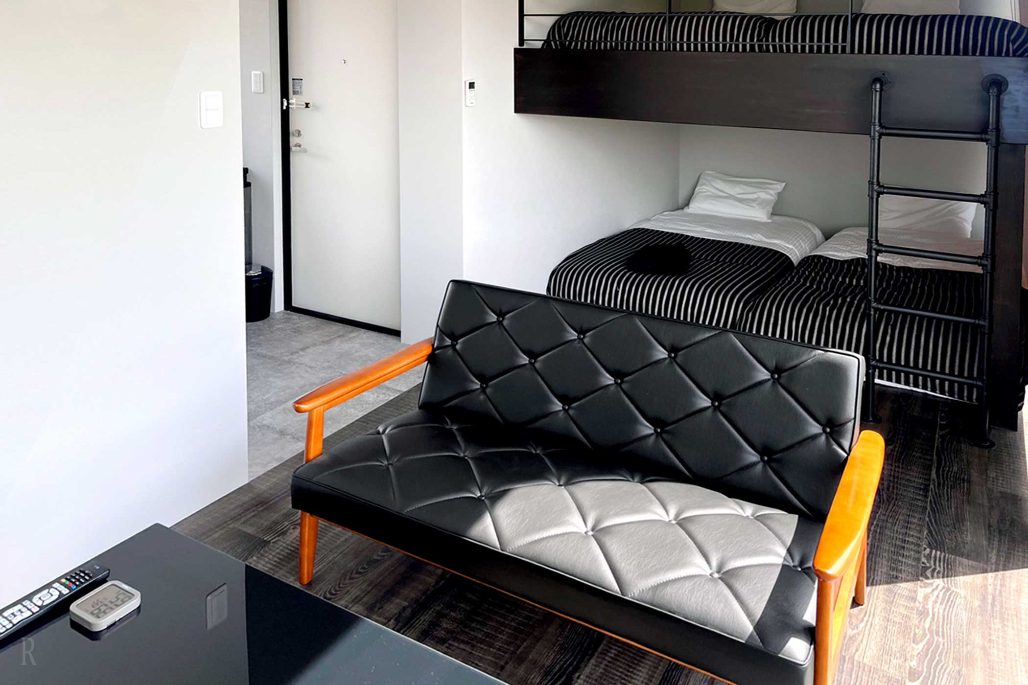 トレーラーで過ごすプライベート空間