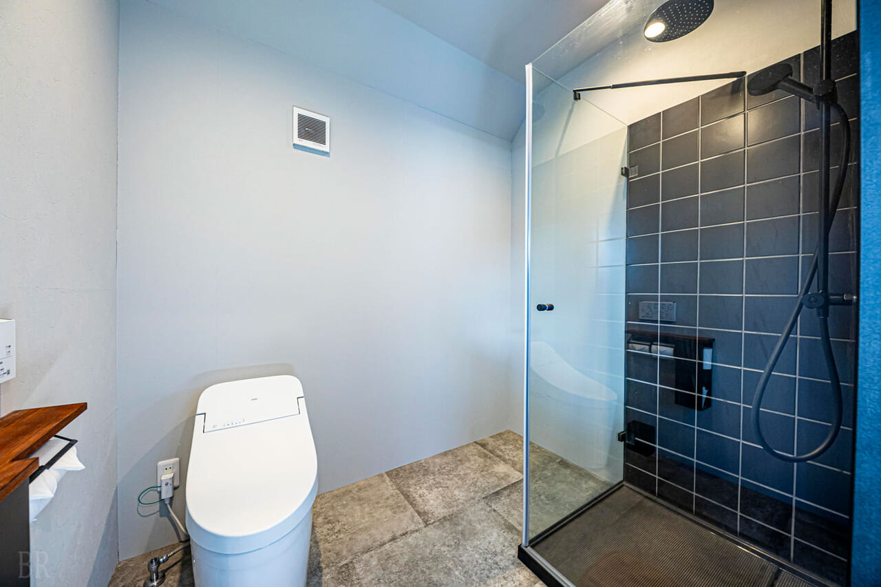 キャビンで過ごすプライベート空間