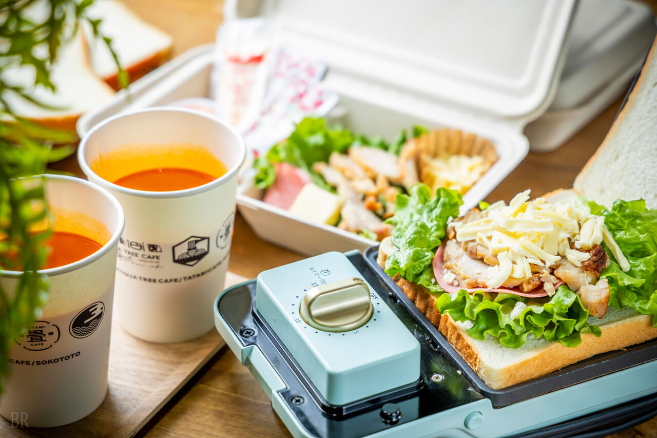 ANTIQUA TREECAFEの朝食